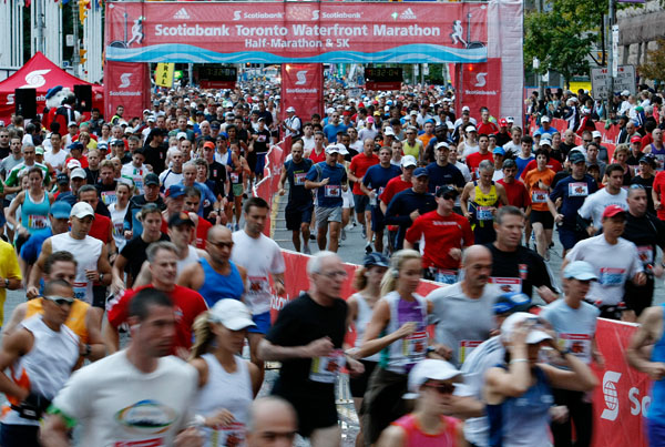 Scotiabank Toronto Waterfront Marathon September 28, 2008